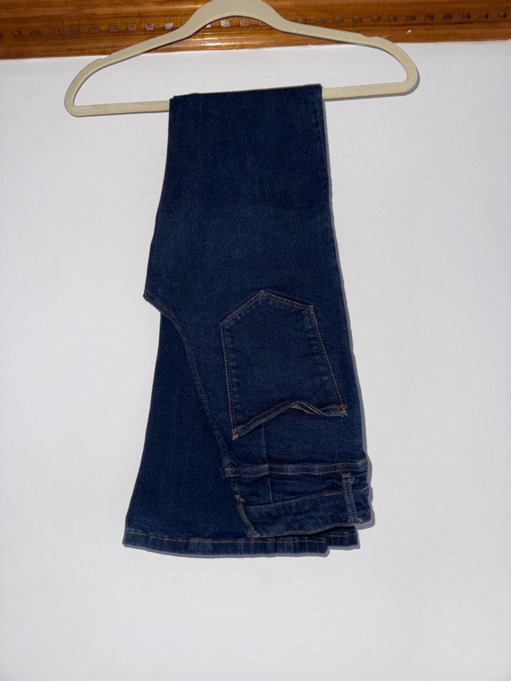 Zara Dark Blue Flare Jeans